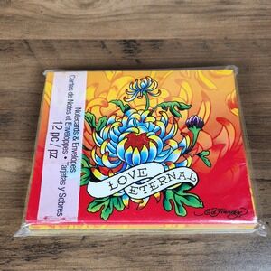 Ed Hardy Cards 2013 12pc Set Stationery New‎